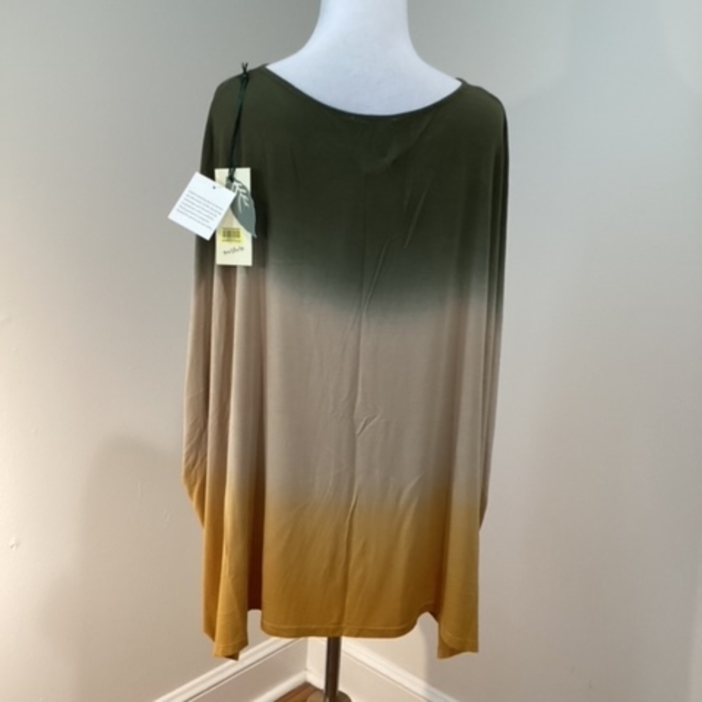 Nurture Women's Long Sleeve Tie Dry Tee Shirt